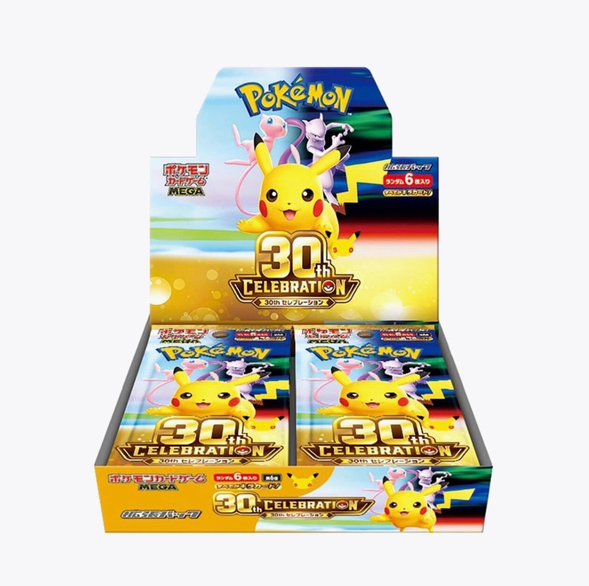 MEGA Expansion 30th Celebration Booster Box - M6a: MEGA Expansion 30th Celebration (m6a)