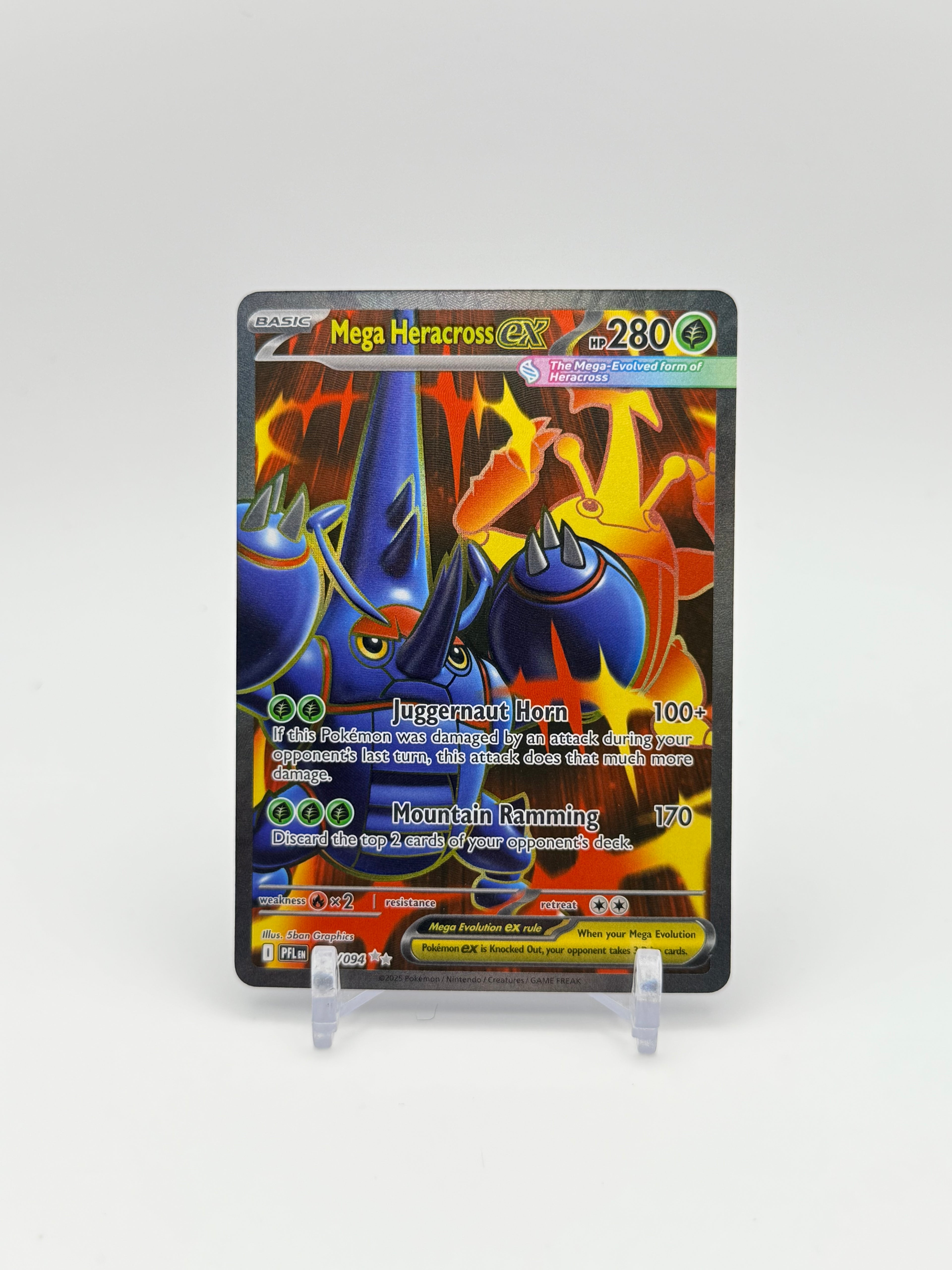 Mega Heracross ex - 108/094 - ME02: Phantasmal Flames (PFL)