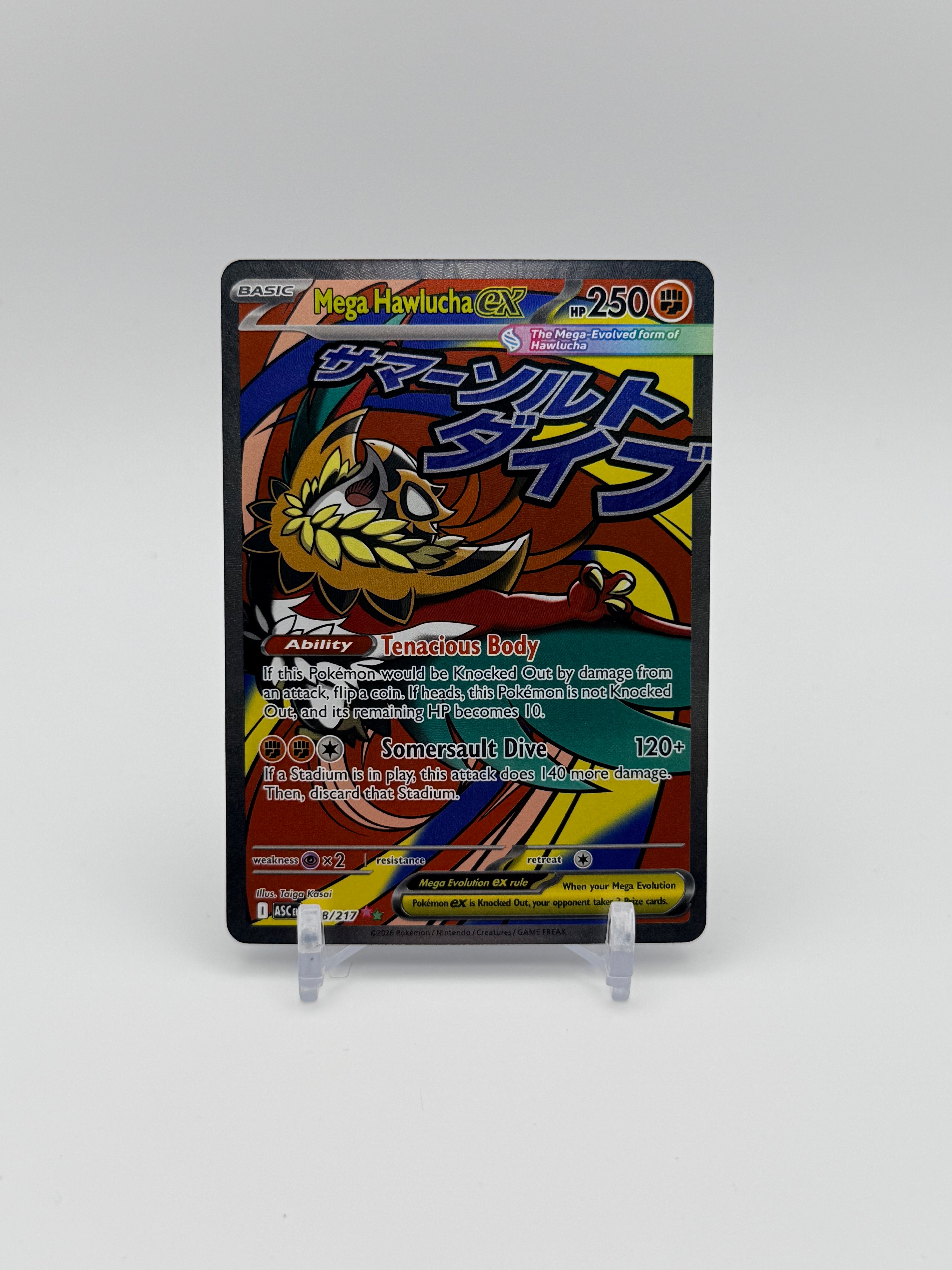 Mega Hawlucha ex - 268/217 - ME: Ascended Heroes (ASC)