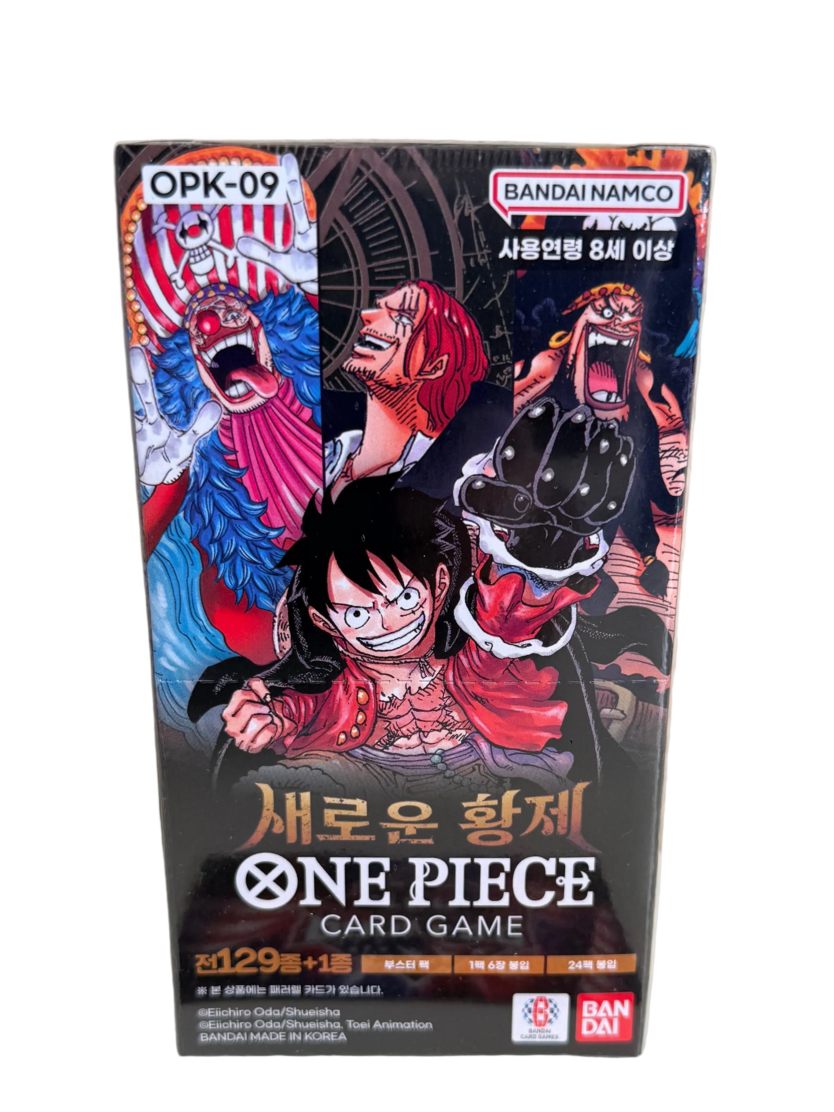 One Piece Trading Card Game: New Emperor Booster Box OPK-09  korean