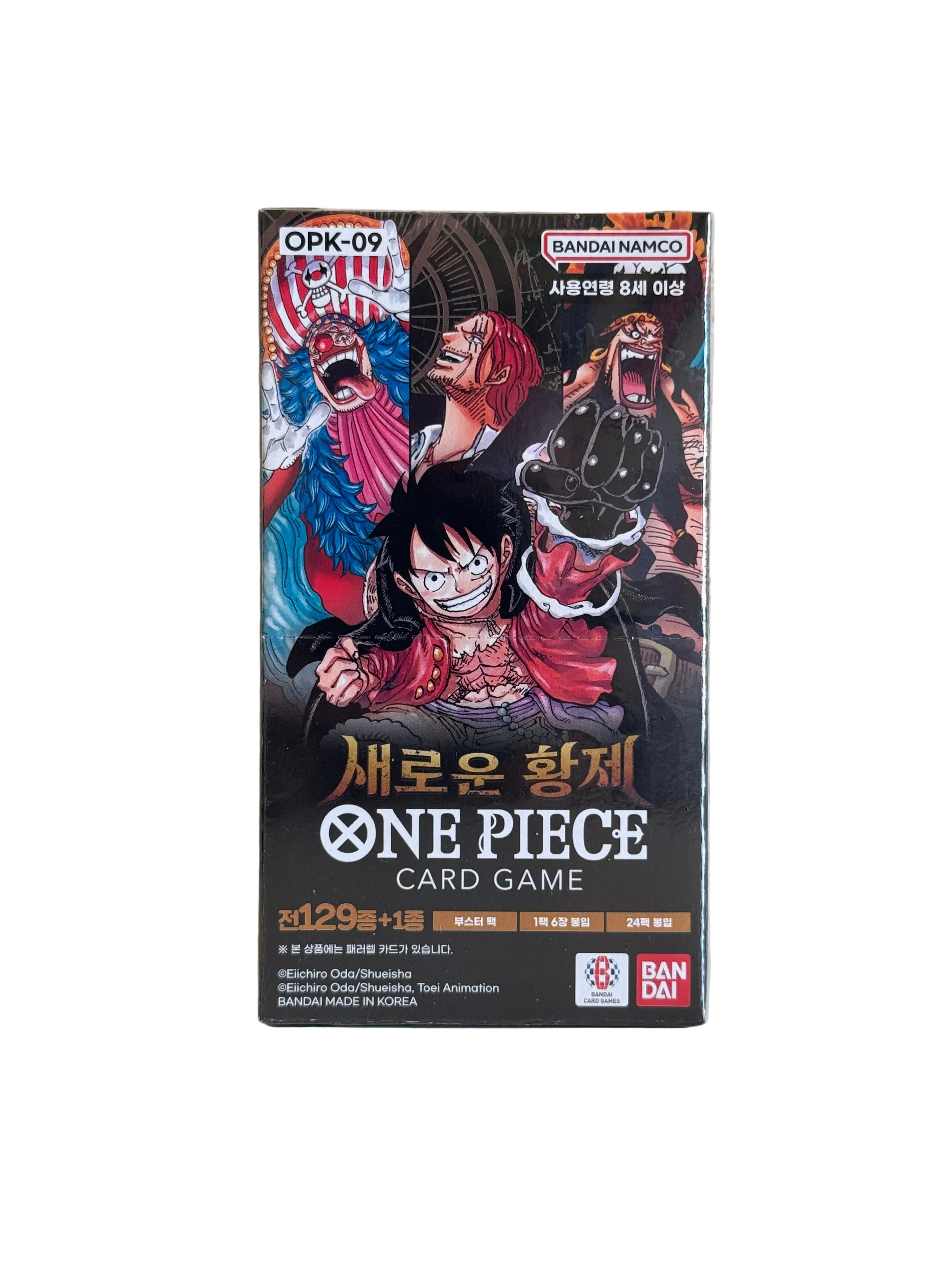 One Piece Trading Card Game: New Emperor Booster Box OPK-09  korean