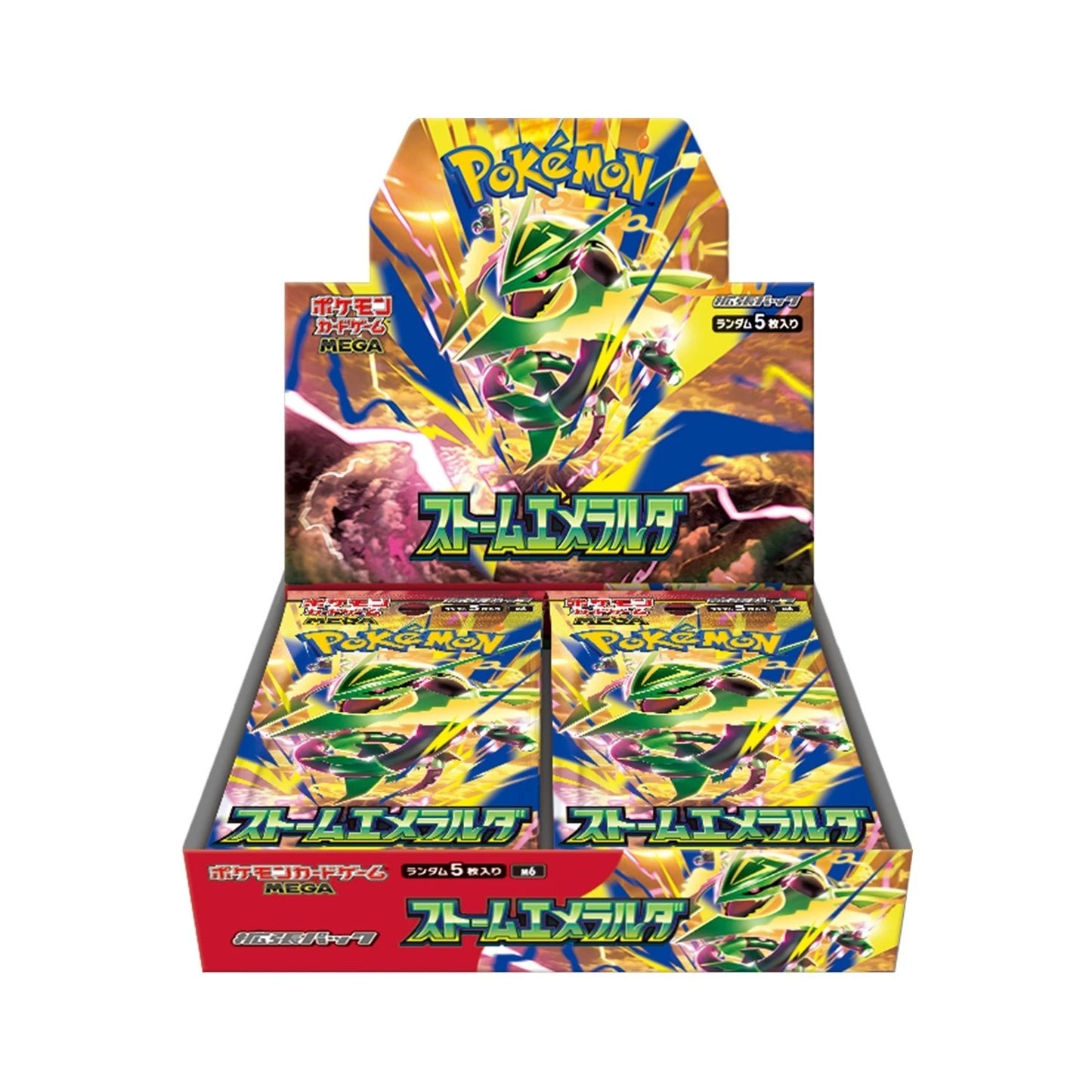 Storm Emeralda Booster Box M6 Japanese Pokémon Mega Evolution